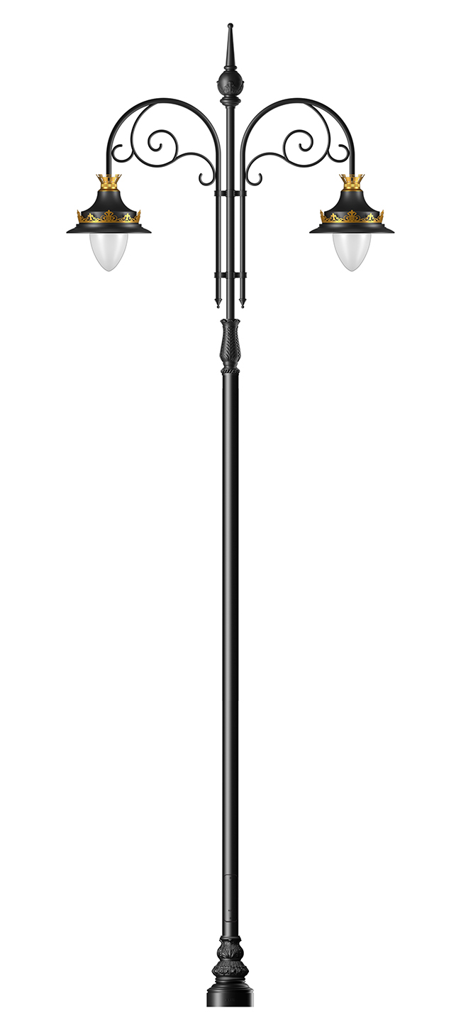 Decorative Cast Iron Pole