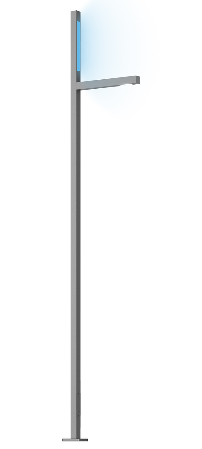 Modern Street Light Pole
