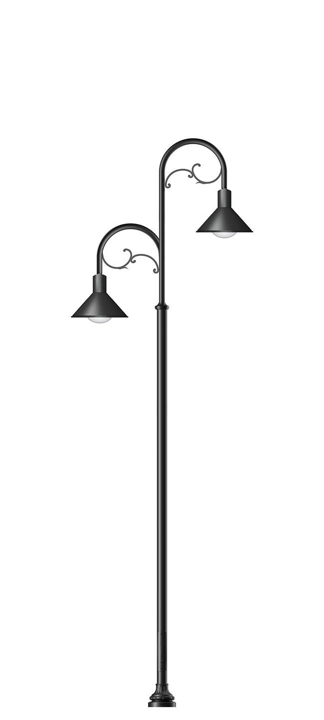 Cast iron Pole