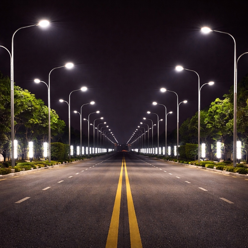 street light pole for highway lighting manufacturer in India