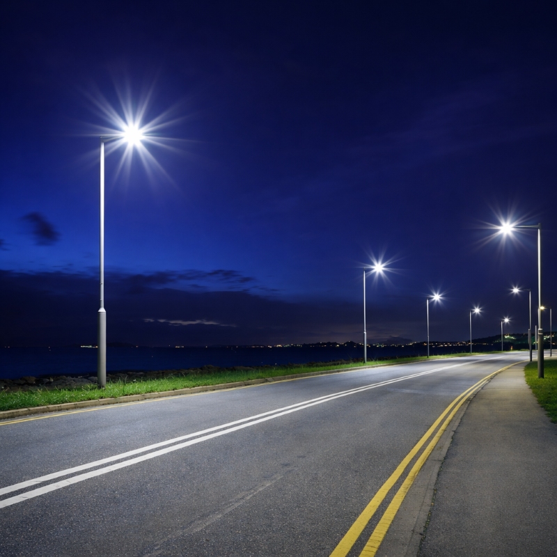 street light pole india for public area lighting