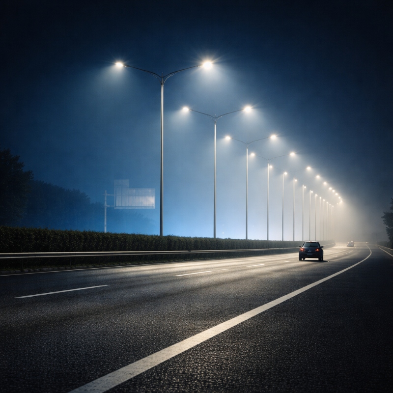 street light pole india for commercial lighting projects