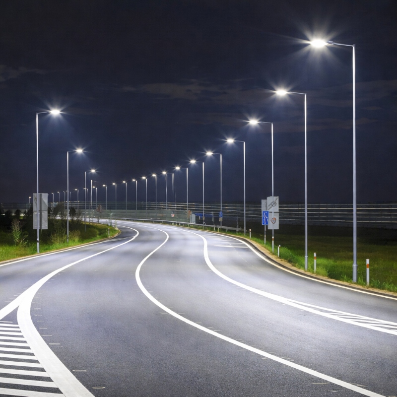 Surya street light pole manufacturer in India supplying premium highway street light poles for roads, highways and outdoor lighting projects