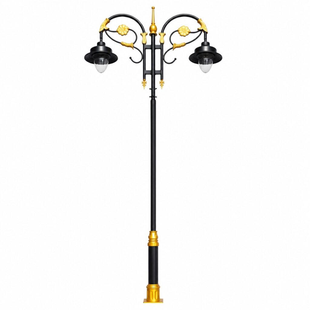 Premium Decorative Lighting Pole manufactured by Surya Traders for parks, gardens, smart cities, highways, hotels, resorts, commercial landscapes, and outdoor infrastructure projects across India.