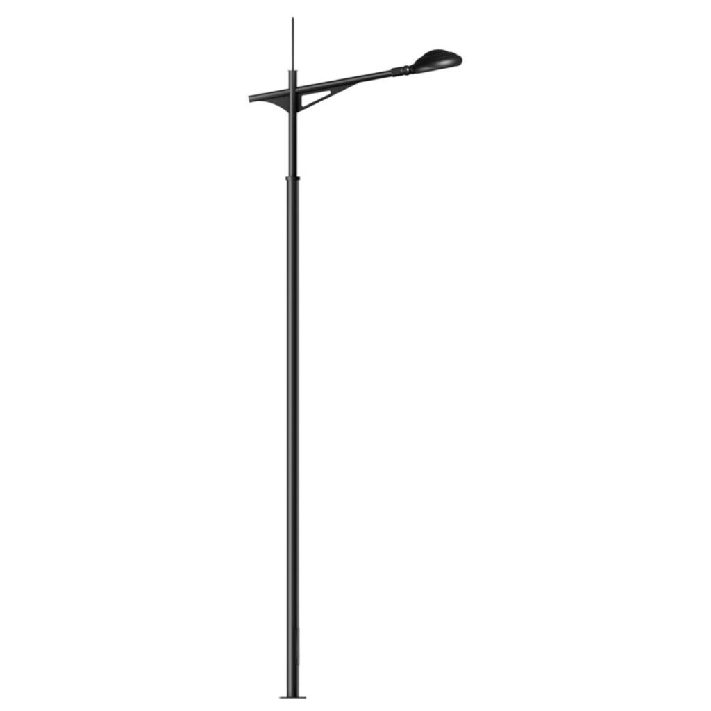 Designer Street Light Pole manufactured in India for roads, parks, smart city projects, commercial developments and outdoor LED lighting by Surya Traders
