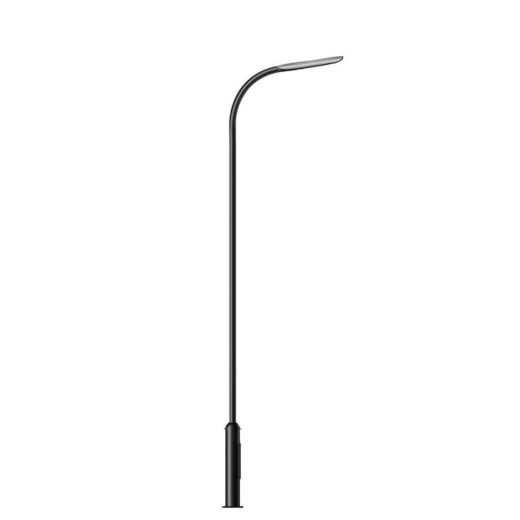 Road Street Light Pole manufactured by Surya Traders for highways, city roads, industrial areas, commercial projects and outdoor LED lighting in India.