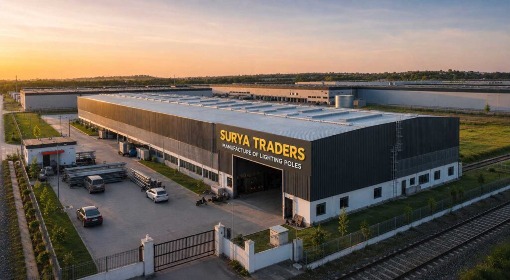 Surya Traders lighting pole manufacturer and supplier in Bhopal