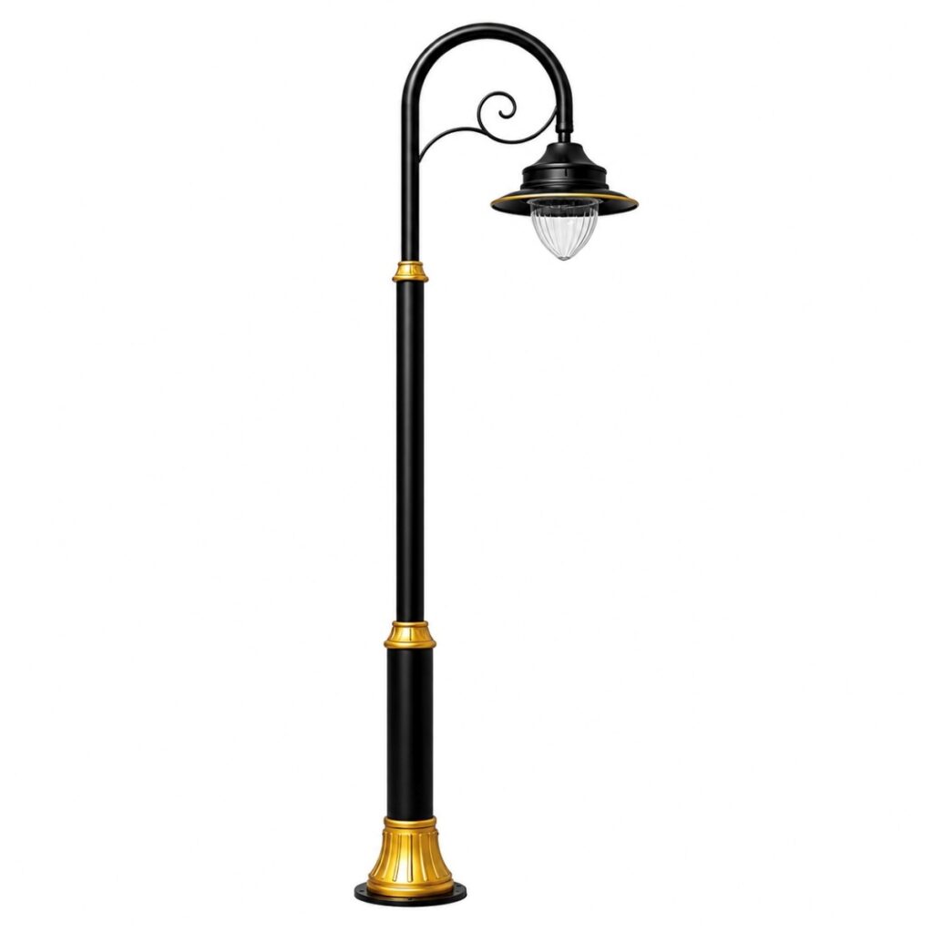 Garden lighting pole by Surya Traders for parks, gardens and pathways